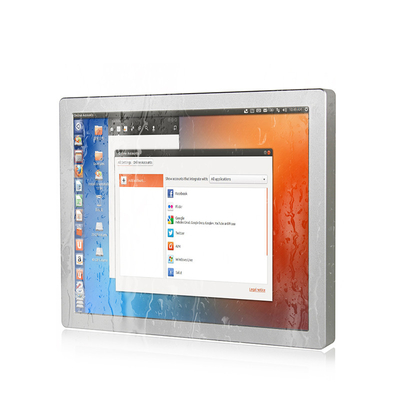 19“ Waterdichte de Vensters Industriële PC van Touch screenpc met 4G RAM 32G SSD
