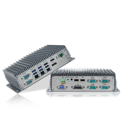 Het hoge Krachtige Venster Linux van PC J6412 USB van Celeron Industriële Fanless Mini met Wifi