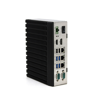DIN-Minipc van Spoor Industriële Fanless met het Aluminiumlegering Shell van Windows10/11 8gb