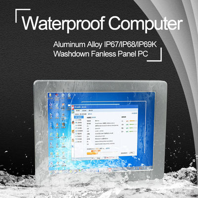 I5 6200 LAN USB RS232 van PC van het 10 Duim Waterdichte Touche screen Facultatieve Haven