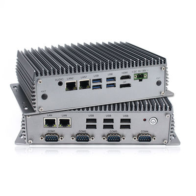 OEM Win10 DDR4L MSATA Industriële Fanless Mini Compacte Ingebed Ruw van PC I5