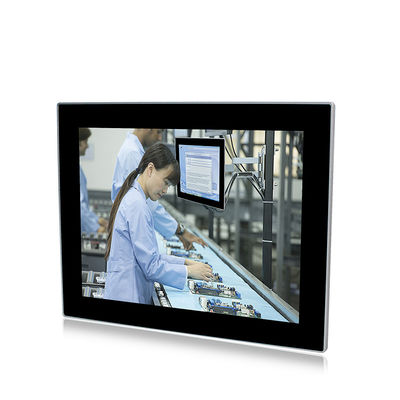 Vlakke 12“ Geleide Industriële Touch screenvertoning 10 Punten Vesa Mounting