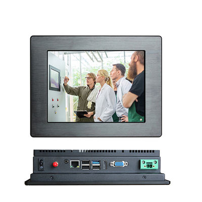 Touche screen van PC Dual Core 3855U AIO van Linux Celeron het Industriële Fanless Mini