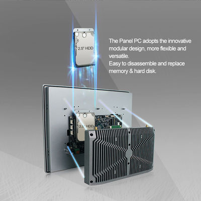 Hmi bedde Industriële Roestvrij staalcomité PC met GPIO in