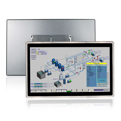 De corrosiebestendige Industriële Computer van Fanless, Ruwe PC van 24 Duim Farmaceutische Fanless