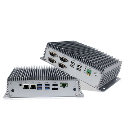 ODM I5 8265U 24vdc Dubbele Lan Industrial Embedded Box PC voor IOT-Systemen