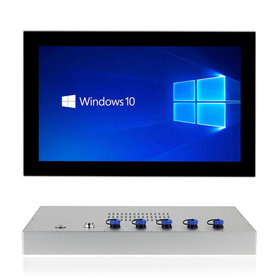 De Aanrakingscomité van de huiveringkern I3 I5 maakt Industriële PC IP66 IP69k Fanless waterdicht 15,6 Duim