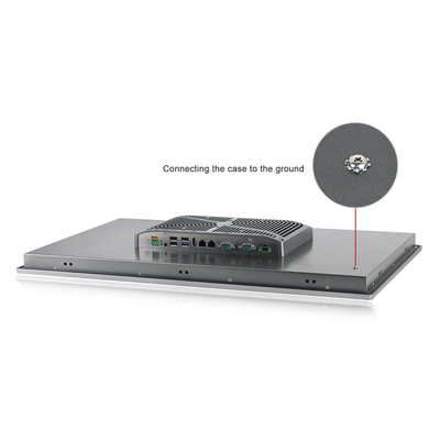 Het Comité van de Fanless Industriële Aanraking PC Dubbel Lan Pc Vesa Mount 24“ 1920 X 1080