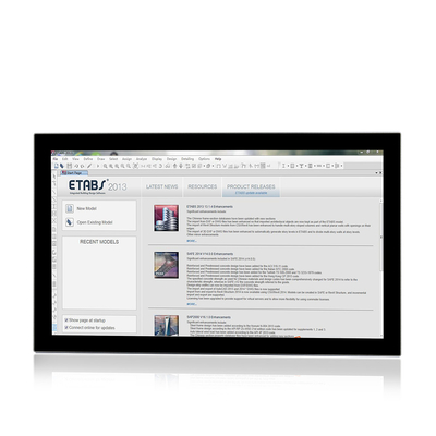 de 8ste het Touche screencomité van I3 I5 I7 Industriële Capacitieve Aanraking Waterdichte Voorip65 van PC