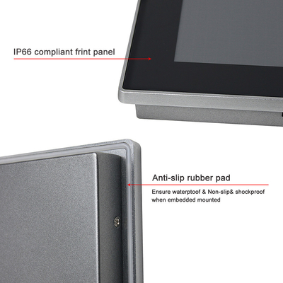 17“ Ingebedde Aanrakingscomité PC Fanless Windows11 allen in Één Capacitieve Aanrakingscomité PC