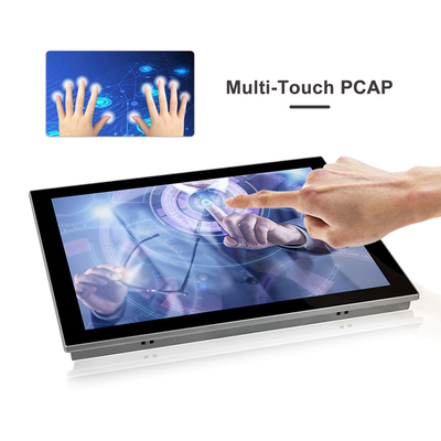 17 het“ LEIDENE Waterdichte Capacitieve Touche screencomité van Windows11 IP66 PC voor Industriële Automatisering