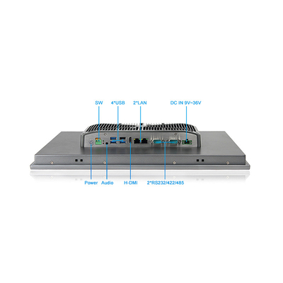 17“ Ingebedde Aanrakingscomité PC Fanless Windows11 allen in Één Capacitieve Aanrakingscomité PC