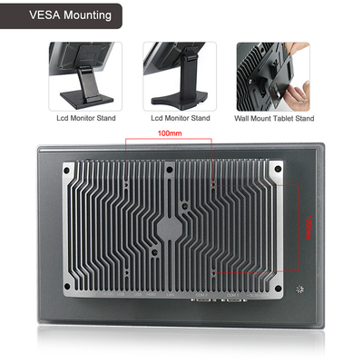 TPM 2,0 12“ Industriële Aanrakingspc Intel Core I7-8565U Waterdicht Voorip65
