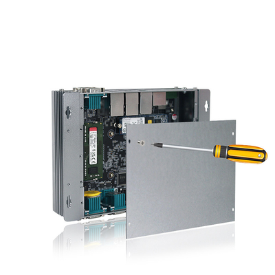 Havens van PC twaalfde Gen Intel Elkhart Lake J6412 3XLAN van de Fanless de Industriële Ingebedde Doos