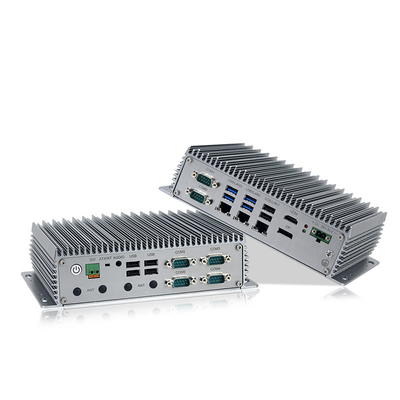 9 - 36V brede PC Windows11 Intel J6412 Fanless van de Voltage Industriële Ingebedde Doos met 3xLAN