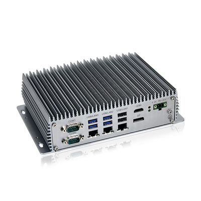 J6412 Industriële PC van PC 3 LAN Desktops Computer WIN10 LINUX RS232 RS485 van Fanless Mini