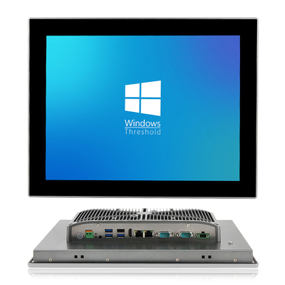 15“ 8ste Gen I3 Linux Capacitieve Multiaanrakingscomité Industriële AIO PC van Fanless