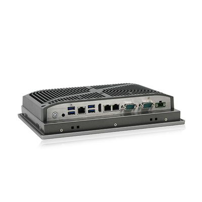 10 inch J6412 alles-in-één industriële pc HMI-aanraakpaneel pc met 3 LAN