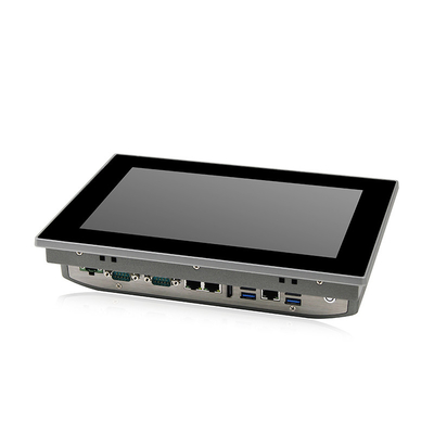 Intel J6412 Rugged Panel PC 10 Punten Capacitieve Touch Panel PC IP65 met 3xRJ45