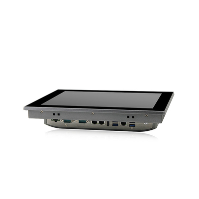 Wandmontage Industrieel touchscreen PC J6412 3*LAN Embedded AIO Front IP65