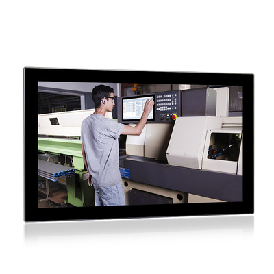 21,5&quot; Fanless Panel Computer Capacitive Touch Celeron J6412 IP66 Front