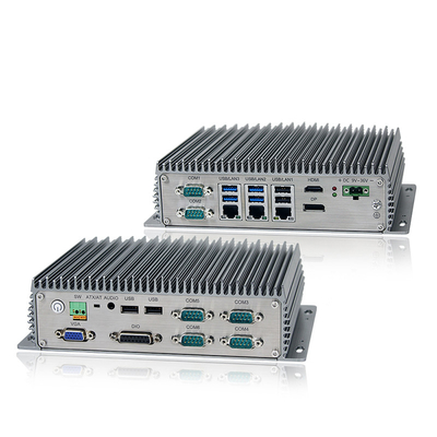 Venster 11 van PC van Fanlessmini industrial embedded box met 6*COM