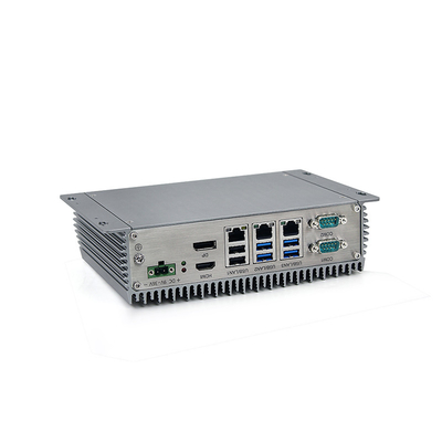 Ingebedde Industriële Minipc J6412 J1900 I3 I5 van Fanless met 3*LAN 8*USB 6*COM