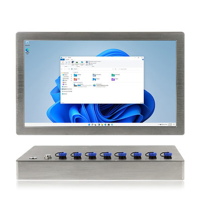 Het Comité van 15,6 Duimfanless IP69K de Desktop Roestvrije Industriële Computer van PC