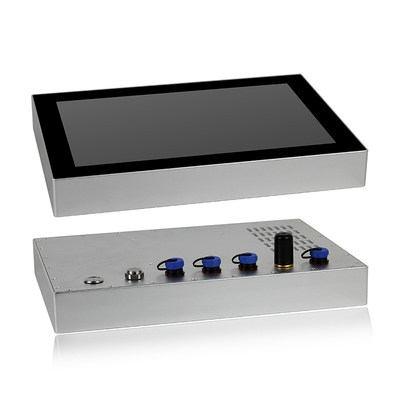 12.1 van“ TFT-LEIDENE zet de Openlucht Waterdichte Muur Touch screenpc Fanless I5-6200U op