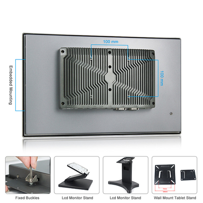 De Aanrakingscomité van Fanless van de 17,3 Duimdesktop Industriële PC 10 de Multiaanraking van Poinits met TPM2.0