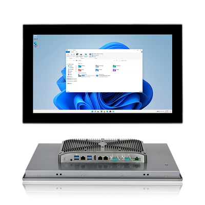 17.3“ LCD Vlakke het Scherm Ingebedde Industriële Fanless Volledige HD allen in Één Computer