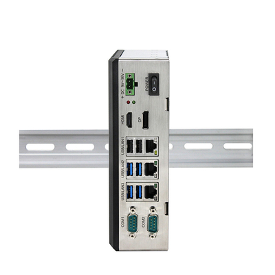 Het Geval Industriële Minipc J6412 3 van de aluminiumlegering Minipc van Ethernet Barebone