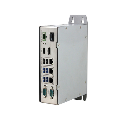 Van de Doospc J16412 van Bluetooth Industriële Ingebedde het Spoorsteun van PC 2 Lan Ports DIN Mini