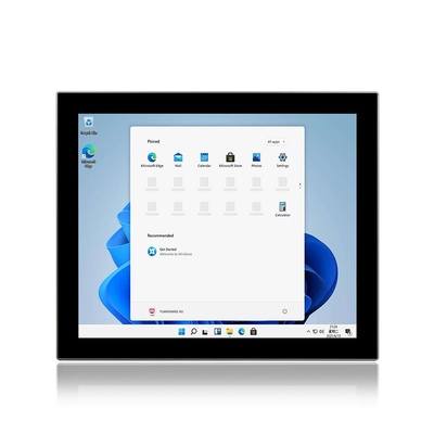 Allen in Één LCD Industriële Aanrakingscomité Muur van PC 17“ Windows11 zetten op
