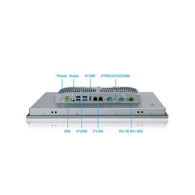 Hoge het Comité van de Helderheidshmi PCAP Industriële Aanraking PC allen in Één Comité