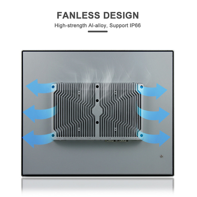 Industriële het Comité van Wififanless PC 10 Punt PCAP 1280 X 1024 17INCH