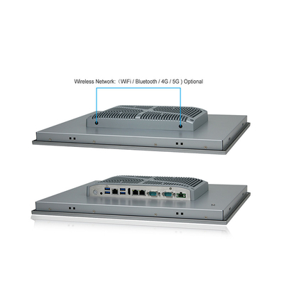RS485 RS232 J6412 allen in Één Industriële PC Ingebedde Capacitieve Aanraking