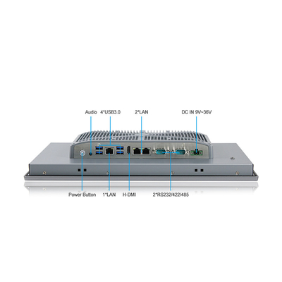 Fanless bedde Industrieel in allen in Één Touchscreen PC J1900 J6412