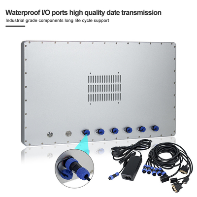 21.5 &quot; Industriële Waterdichte Comité   Weerstand biedende het Touche screenvensters van PC/Linux