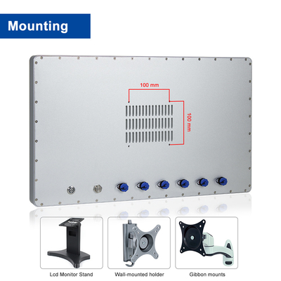 6de Soc skylake-U van Intel allen in Één IP69K-Comité Touch screen van PC RS485 RS232 HMI