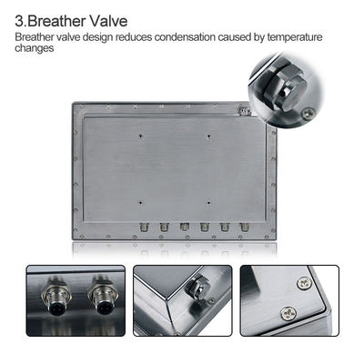 De Industriële Personal computer van de voedselindustrie, Capacitieve Industriële PC van Win7 J1900
