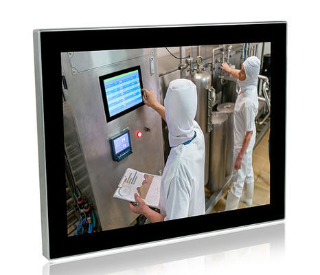 Capacitieve RS485 Ip69k maakt Touch screenpc 10 Punten waterdicht Industriële Rang