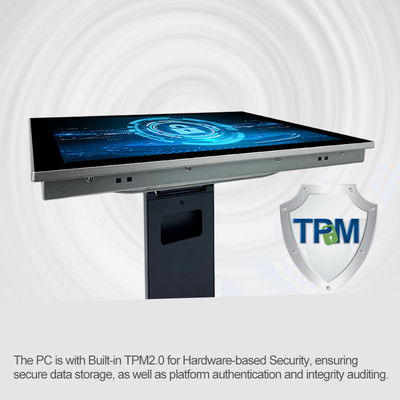 Ruwe 17 Duimhmi Comité PC TPM 2,0 het voltage 9-36V van RS232 RS422 RS485