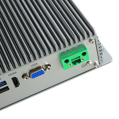 PC J1900 2 X-LAN 6 X USB 4 X RS232 van 15W Fanless X86 Mini Industrial Embedded Box