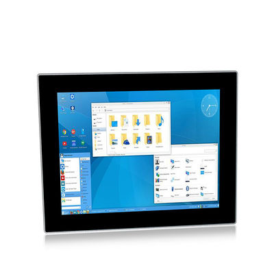 Ip65 12 de“ Multimonitor VGA DVI USB HDMI Vesa Mounting van de Aanrakings Capacitieve Aanraking