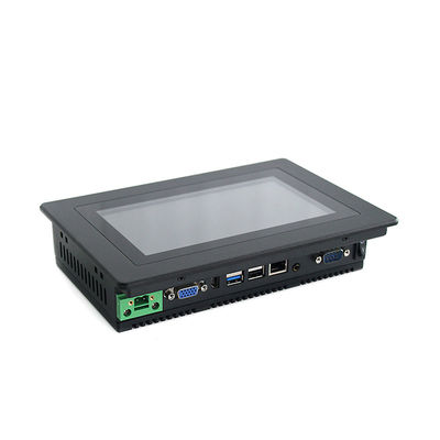 7 het Ingebedde Opzetten IP65 Voorhmi van duimmini industrial touch panel PC