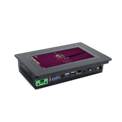 Linux Ubuntu 7“ industriële Ingebedde Aanrakingscomité PC VESA For Kiosk I3-6100U