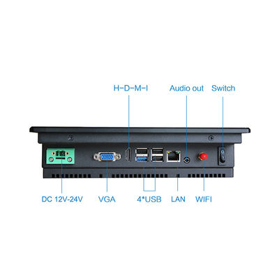8.4“ het Comité van 800*600 IP65 HMI het Industriële Touche screen van PC met Wifi