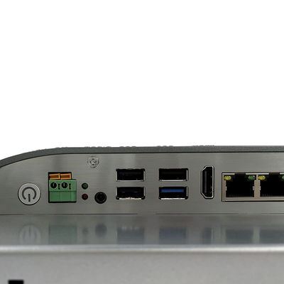 Het vlakke 15in Industriële Brede Voltage I7-8665U van de Touch screencomputer