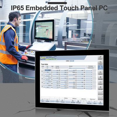 IP65 de Aanrakingscomité van RJ45 zet de TPM2.0 Ingebedde Muur van PC achtste Gen I5-8365U op